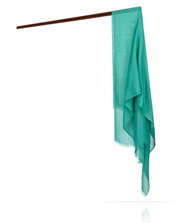 Палантин Унисекс WS65-LAINE.SOIE/VERTE