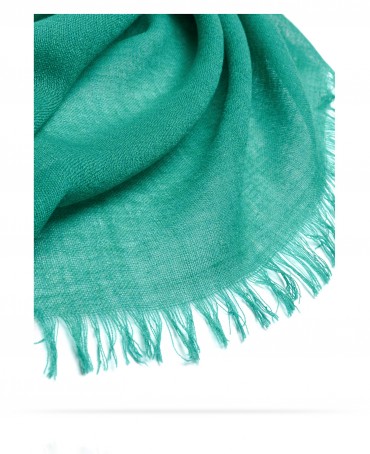 Палантин Унисекс WS65-LAINE.SOIE/VERTE