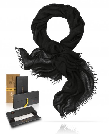 Палантин Унисекс WS65-LAINE.SOIE/Z.BLACK