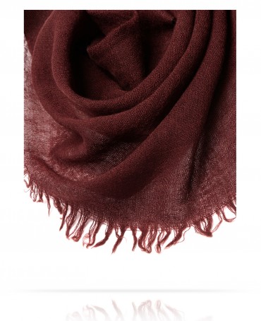 Палантин Унисекс WS70-LAINE.SOIE/DK.BROWN