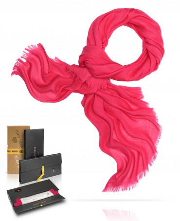 Палантин Унисекс WS70-LAINE.SOIE/FUCH