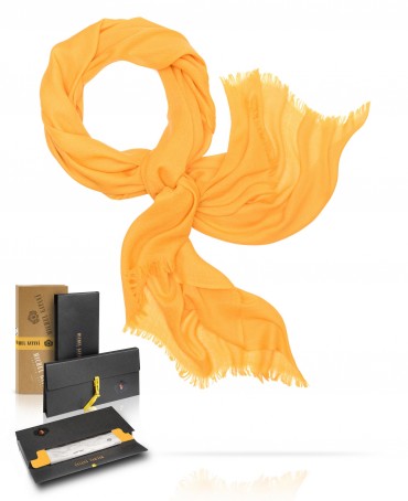 Палантин Унисекс WS70-LAINE.SOIE/JAUNE