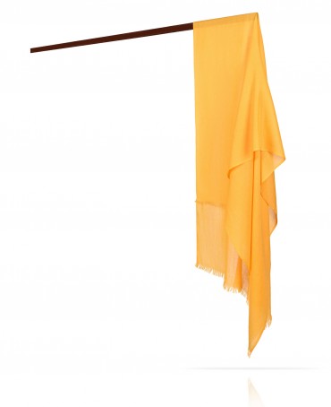 Палантин Унисекс WS70-LAINE.SOIE/JAUNE
