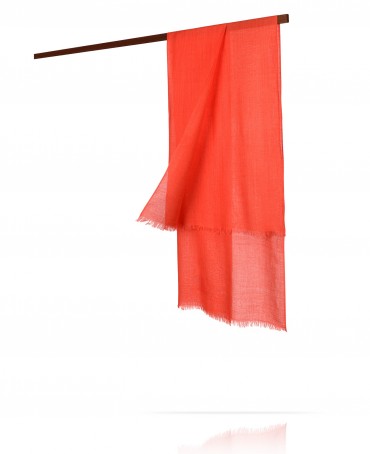 Палантин Унисекс WS70-LAINE.SOIE/VERMILLION