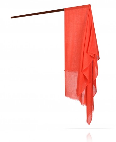 Палантин Унисекс WS70-LAINE.SOIE/VERMILLION