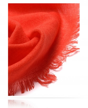 Палантин Унисекс WS70-LAINE.SOIE/VERMILLION