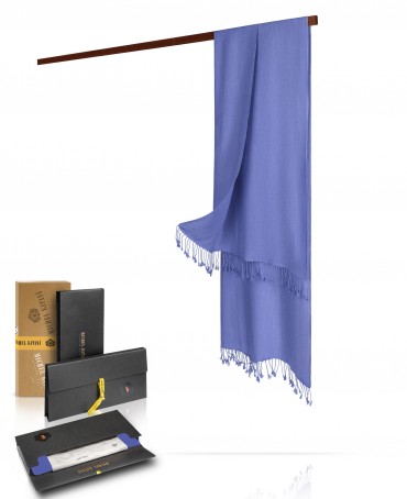 Палантин Унисекс CASHSILK-5050/BLEU.ANGLETERE