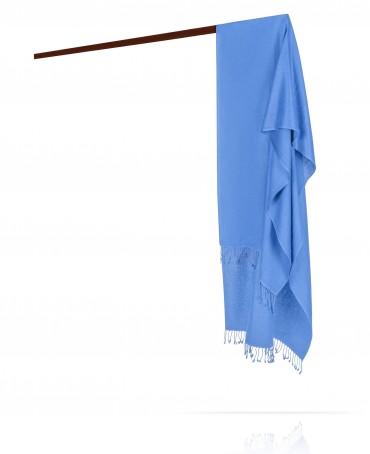 Палантин Унисекс CASHSILK-5050/BLEU.LOITAIN