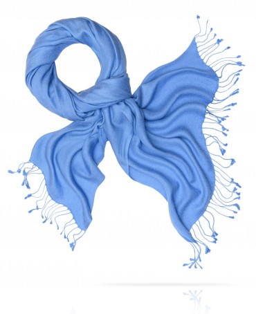 Палантин Унисекс CASHSILK-5050/BLEU.LOITAIN