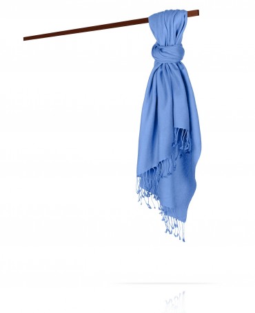 Палантин Унисекс CASHSILK-5050/BLEU.LOITAIN