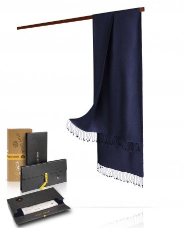 Палантин Унисекс CASHSILK-5050/BLEU.MARIN