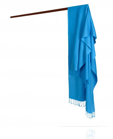 Палантин Унисекс CASHSILK-5050/BLEU.MEDITERR