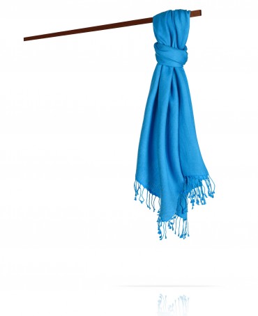 Палантин Унисекс CASHSILK-5050/BLEU.MEDITERR