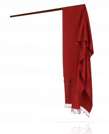 Палантин Унисекс CASHSILK-5050/BORDEAUX