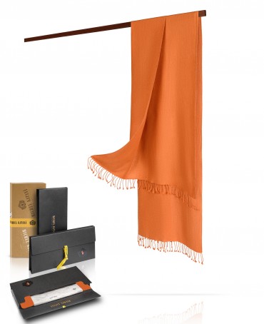 Палантин Унисекс CASHSILK-5050/SAFRAN