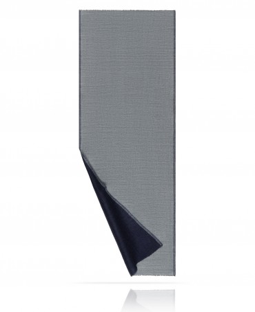 Палантин Унисекс WS90-MOIRE/BLEU.BLANCHE