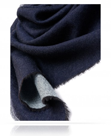 Палантин Унисекс WS90-MOIRE/BLEU.BLANCHE