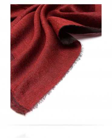 Палантин Унисекс WS90-MOIRE/BORDEAUX.NOIR