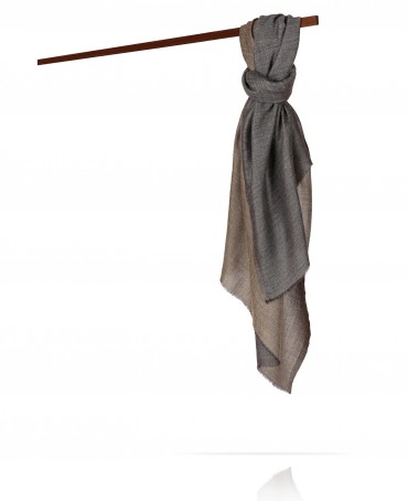 Палантин Унисекс WS90-MOIRE/GRIS.TAUPE