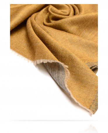 Палантин Унисекс WS90-MOIRE/JAUNE.GRIS