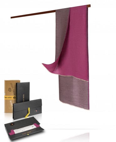 Палантин Унисекс WS90-MOIRE/ROSE.GRIS