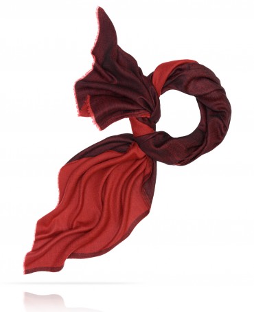 Палантин Унисекс WS90-MOIRE/ROUGE.NOIR