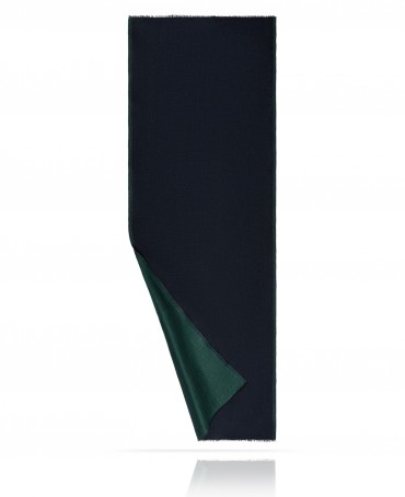 Палантин Унисекс WS90-MOIRE/VERT.BLEU