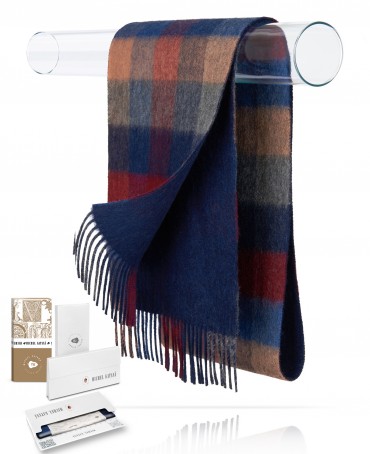 Шарф Унисекс F2HsQ.W170_GZ-548A/NAVY.AU