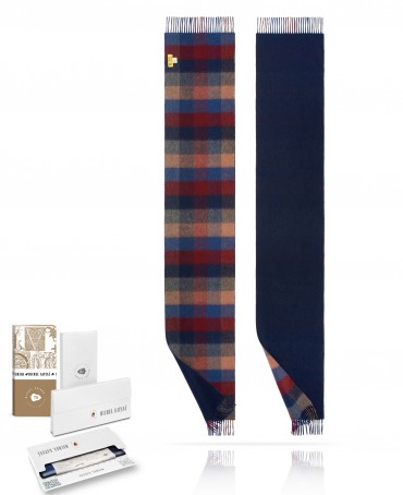 Шарф Унисекс F2HsQ.W170_GZ-548A/NAVY.AU