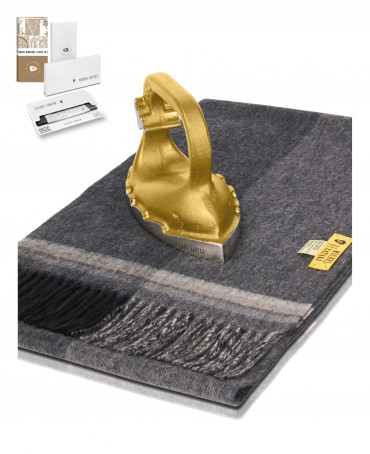 Шарф Мужской FTL.W130_STRIP-57A/BR.GR