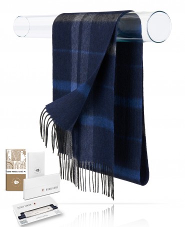 Шарф Мужской FTQ.W130_GZ-653B/NAVY.BLEU