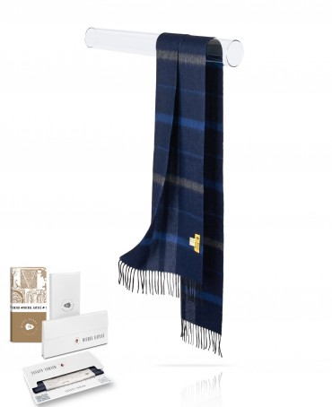 Шарф Мужской FTQ.W130_GZ-653B/NAVY.BLEU