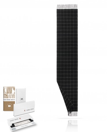 Шарф Мужской FTQ.W135_GZ-707/BL.WH