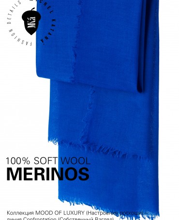 Палантин Унисекс JW100-BERGE/ELECTRIC.BLUE