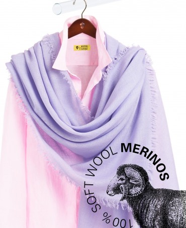 Палантин Унисекс JW100-BERGE/LILAC