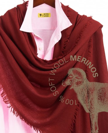 Палантин Унисекс JW100-BERGE/MARON