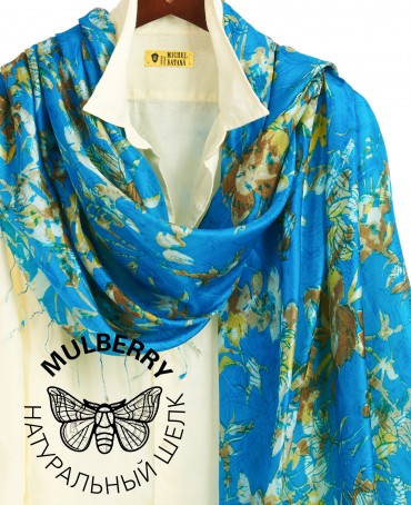 Палантин Женский S30-ANGELO/BLUE