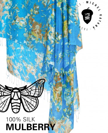 Палантин Женский S30-ANGELO/BLUE