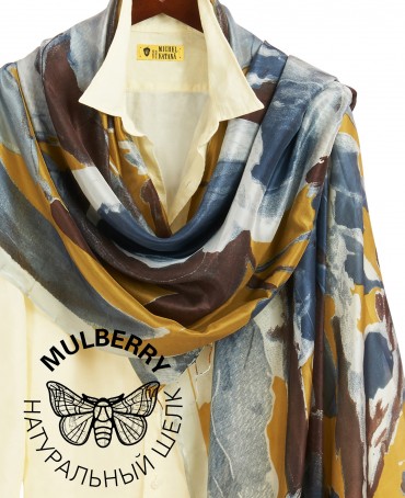 Палантин Женский S30-CANVAS/BROWN