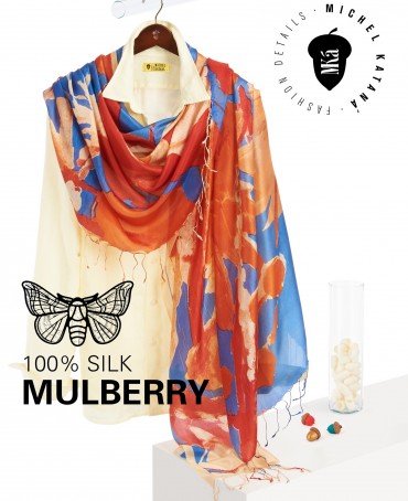 Палантин Женский S30-CANVAS/PINK