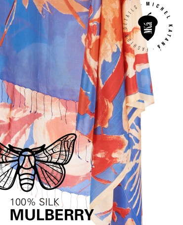 Палантин Женский S30-CANVAS/PINK