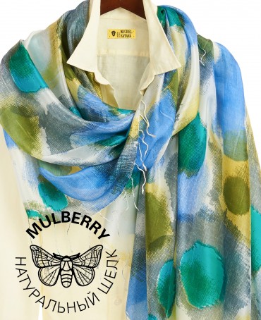 Палантин Женский S30-MIRAGE/GREEN