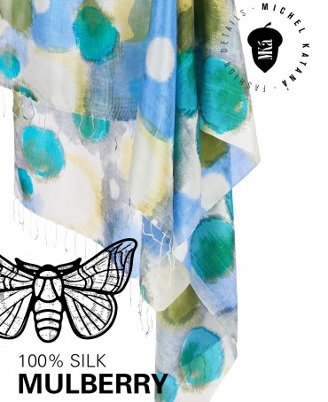 Палантин Женский S30-MIRAGE/GREEN