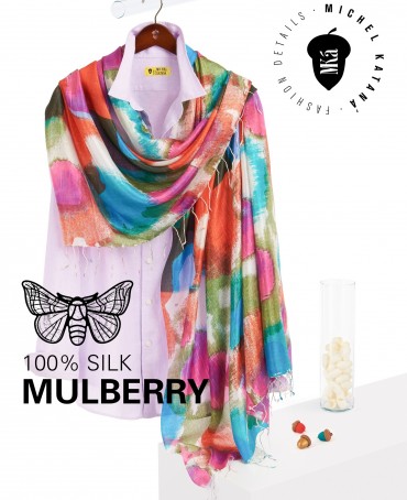 Палантин Женский S30-MIRAGE/MULTI