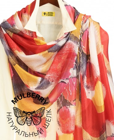 Палантин Женский S30-MIRAGE/PINK