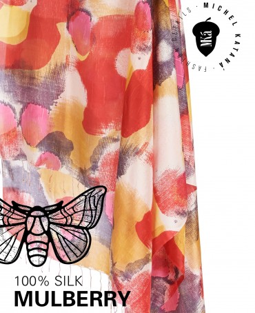 Палантин Женский S30-MIRAGE/PINK