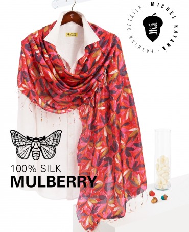 Палантин Женский S30-MONET/PINK