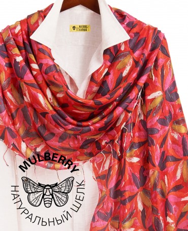 Палантин Женский S30-MONET/PINK