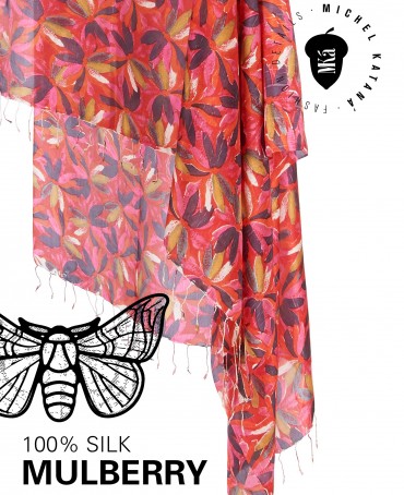 Палантин Женский S30-MONET/PINK