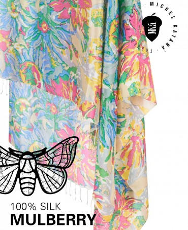 Палантин Женский S30-SUNFLOWER/MULTI